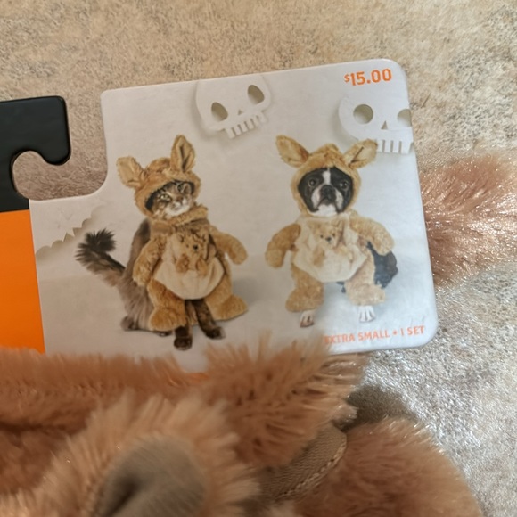 Pet kangaroo costume set size XS. - Picture 9 of 9